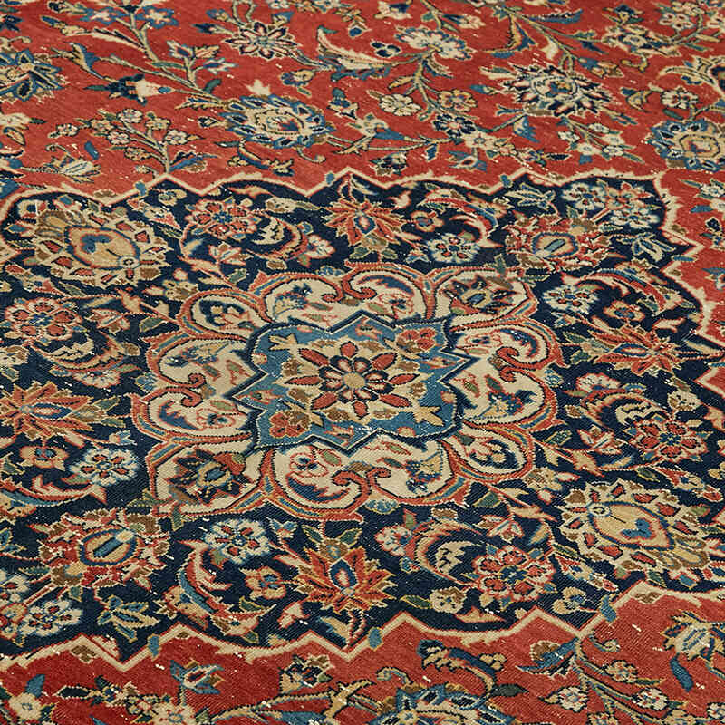 Alfombra Oriental Vintage Anudada a Mano - 255 cm x 370 cm - K0078430