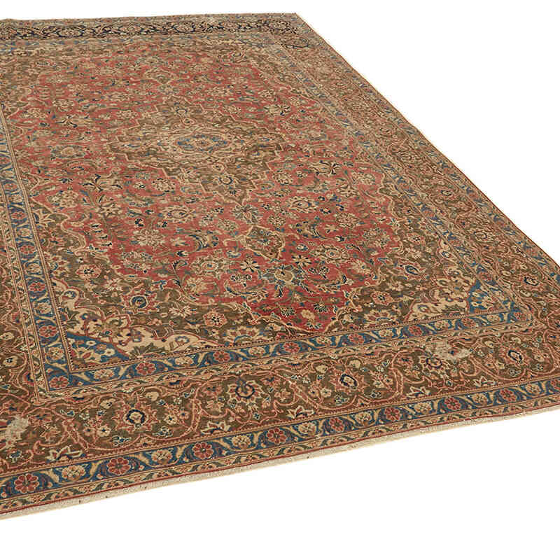 Vintage Hand-Knotted Oriental Rug - 7' 11" x 10' 7" (95" x 127") - K0078431