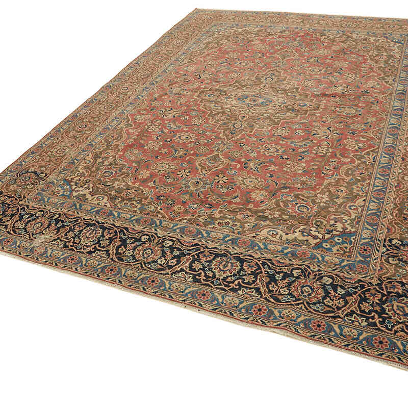 Vintage Hand-Knotted Oriental Rug - 7' 11" x 10' 7" (95" x 127") - K0078431