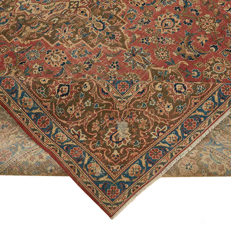 Vintage Hand-Knotted Oriental Rug - 7' 11" x 10' 7" (95" x 127") - K0078431
