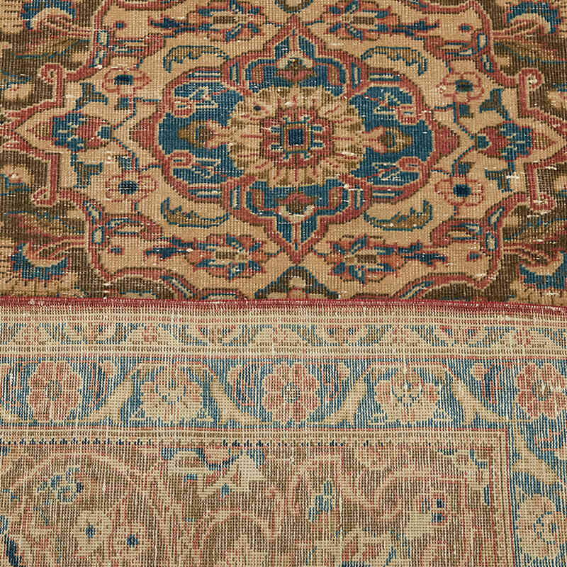 Vintage Hand-Knotted Oriental Rug - 7' 11" x 10' 7" (95" x 127") - K0078431