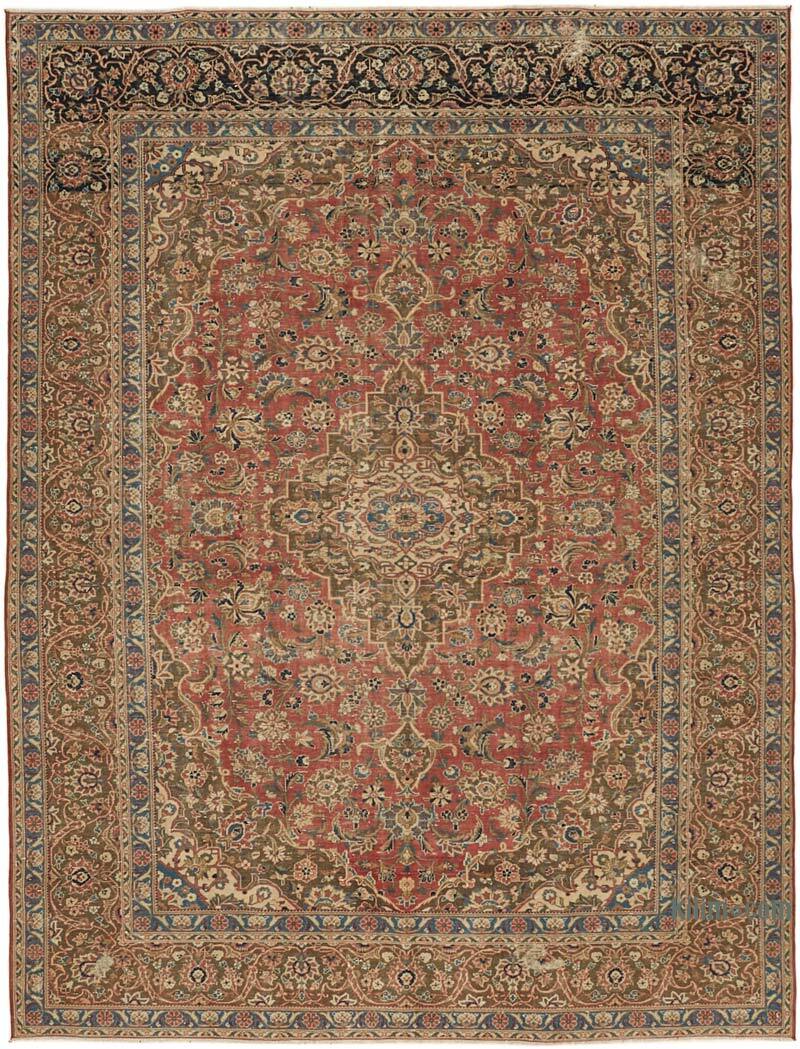 Vintage Hand-Knotted Oriental Rug - 7' 11" x 10' 7" (95" x 127") - K0078431