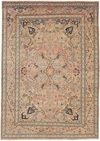Vintage Hand-Knotted Oriental Rug - 8' 3" x 12'  (99" x 144")