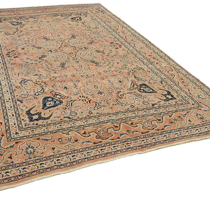 El Dokuma Vintage Halı - 252 cm x 367 cm - K0078446