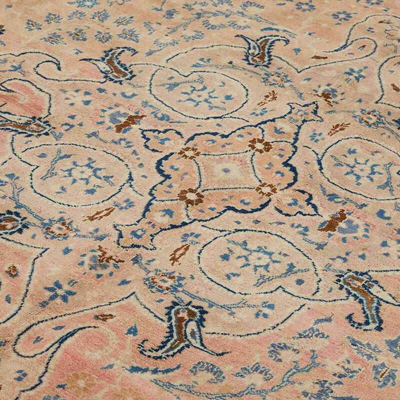 El Dokuma Vintage Halı - 252 cm x 367 cm - K0078446
