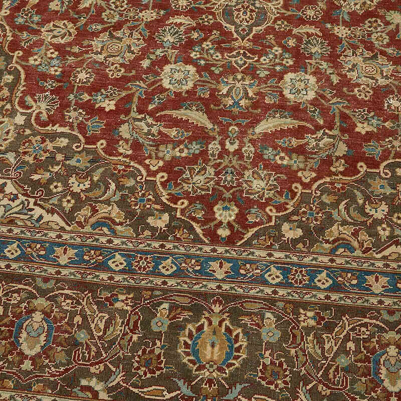 Alfombra Oriental Vintage Anudada a Mano - 254 cm x 361 cm - K0078448