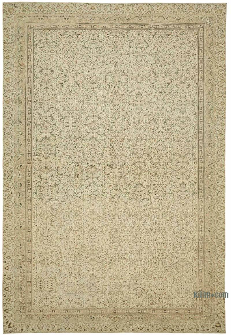 Vintage Hand-Knotted Oriental Rug - 7' 11" x 11' 9" (95" x 141") - K0078449