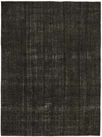Overdyed Vintage El Dokuma Oryantal Halı - 287 cm x 380 cm