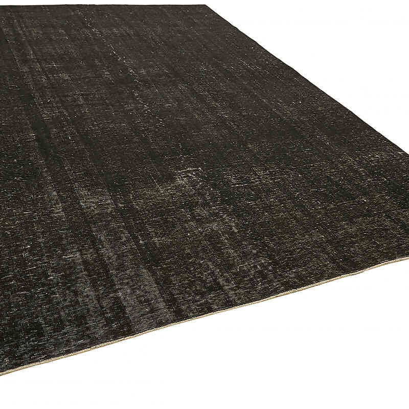 Overdyed Vintage El Dokuma Oryantal Halı - 287 cm x 380 cm - K0078463
