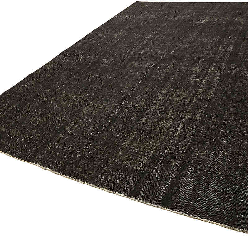 Overdyed Vintage El Dokuma Oryantal Halı - 287 cm x 380 cm - K0078463