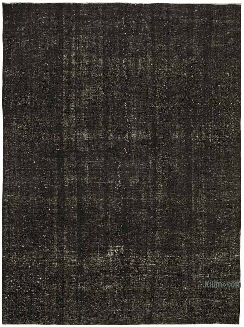 Overdyed Vintage El Dokuma Oryantal Halı - 287 cm x 380 cm - K0078463