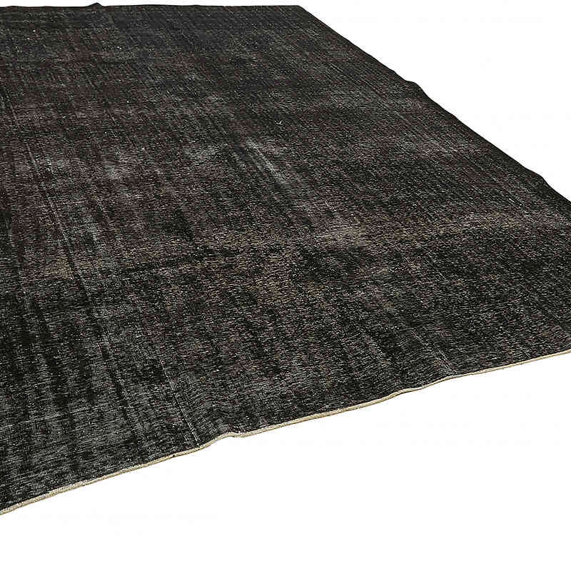 Overdyed Vintage Hand-knotted Oriental Rug - 10' 4" x 12' 8" (124" x 152") - K0078464