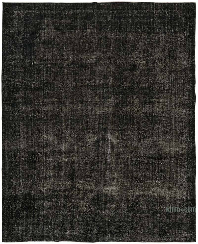 Overdyed Vintage Hand-knotted Oriental Rug - 10' 4" x 12' 8" (124" x 152") - K0078464