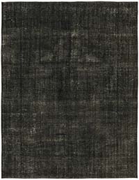 Alfombra Oriental Vintage Teñida a Mano Sobretintada - 286 cm x 367 cm