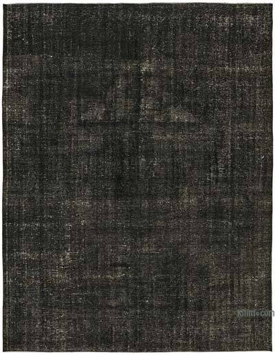Overdyed Vintage El Dokuma Oryantal Halı - 286 cm x 367 cm