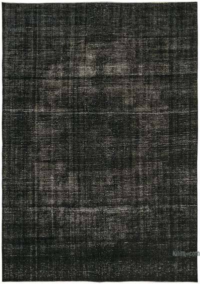 Overdyed Vintage El Dokuma Oryantal Halı - 273 cm x 376 cm