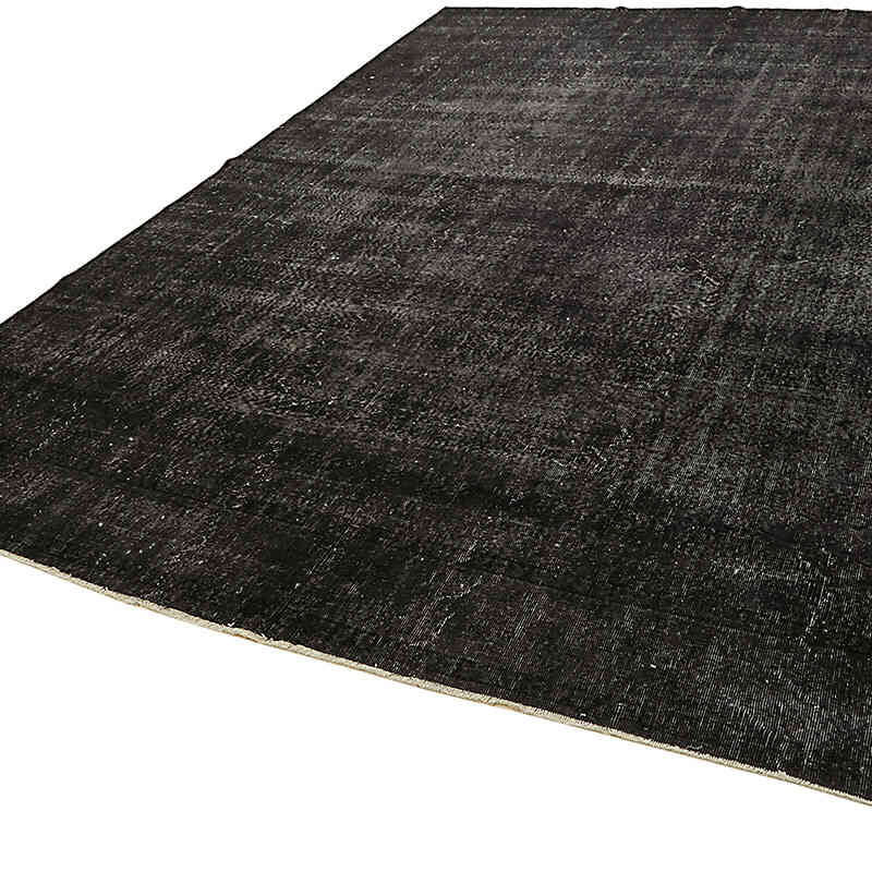 Overdyed Vintage El Dokuma Oryantal Halı - 275 cm x 368 cm - K0078471
