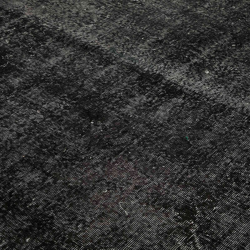 Overdyed Vintage El Dokuma Oryantal Halı - 275 cm x 368 cm - K0078471