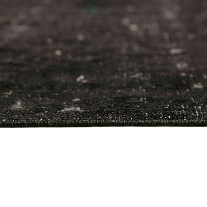 Overdyed Vintage El Dokuma Oryantal Halı - 275 cm x 368 cm - K0078471