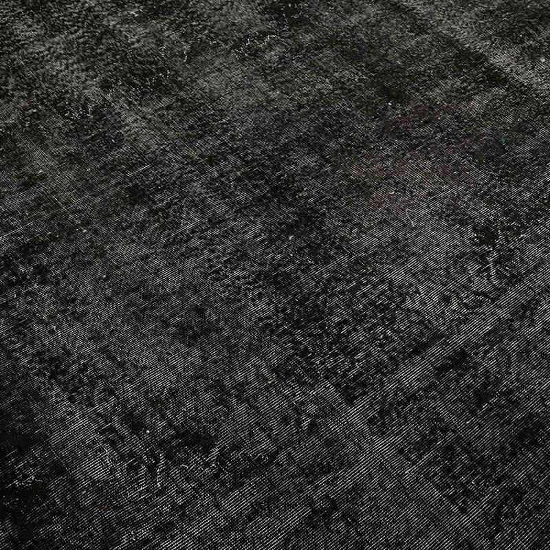 Overdyed Vintage El Dokuma Oryantal Halı - 275 cm x 368 cm - K0078471
