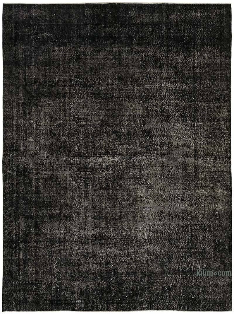 Overdyed Vintage El Dokuma Oryantal Halı - 275 cm x 368 cm - K0078471