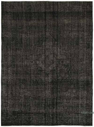 Overdyed Vintage El Dokuma Oryantal Halı - 288 cm x 381 cm