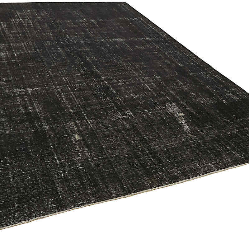 Overdyed Vintage Hand-knotted Oriental Rug - 9' 2" x 12' 3" (110" x 147") - K0078474