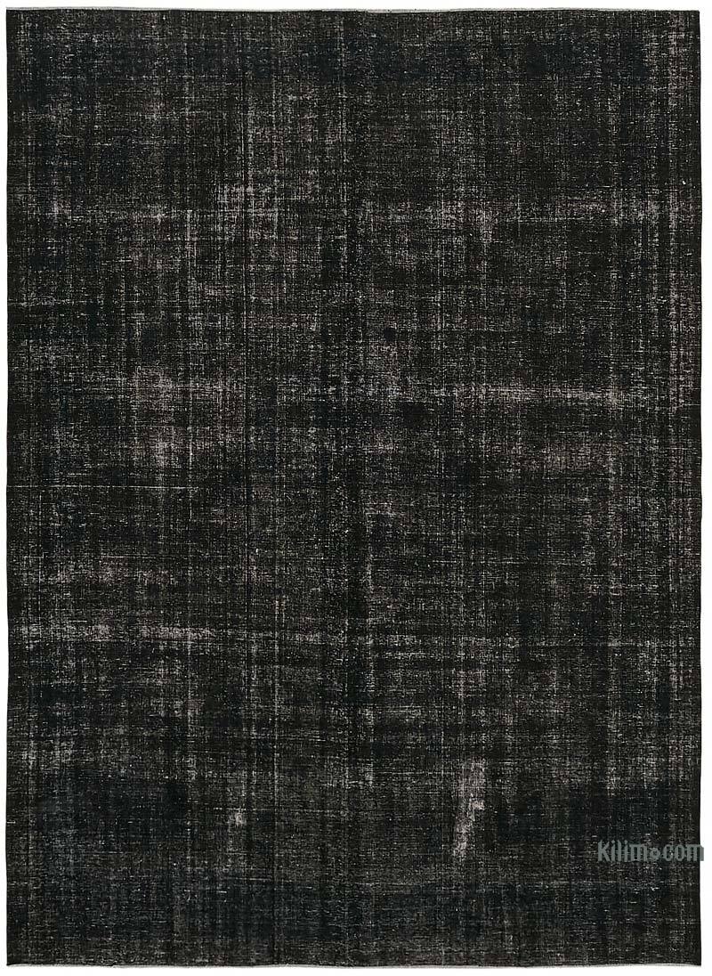 Overdyed Vintage Hand-knotted Oriental Rug - 9' 2" x 12' 3" (110" x 147") - K0078474