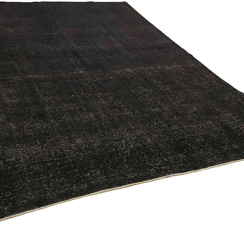 Overdyed Vintage Hand-knotted Oriental Rug - 9' 5" x 12' 4" (113" x 148") - K0078477