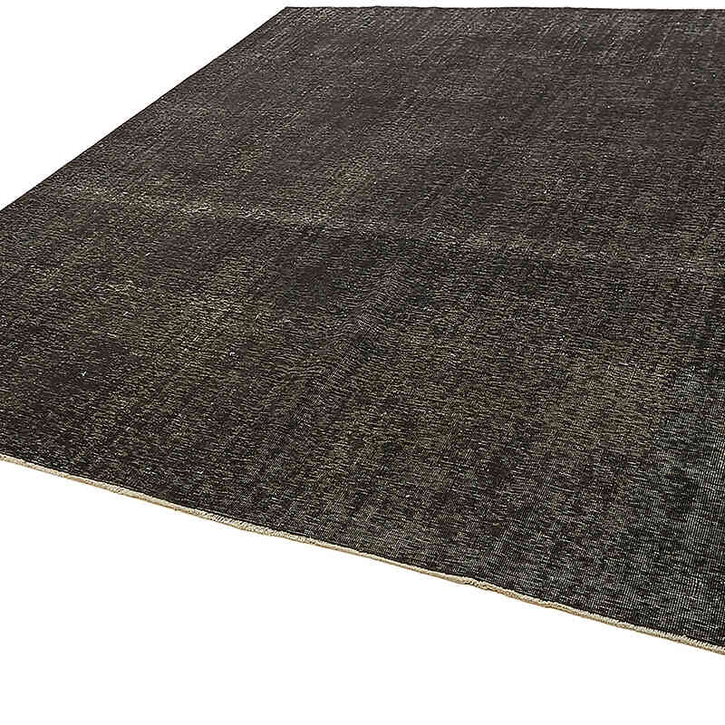 Overdyed Vintage El Dokuma Oryantal Halı - 280 cm x 290 cm - K0078478