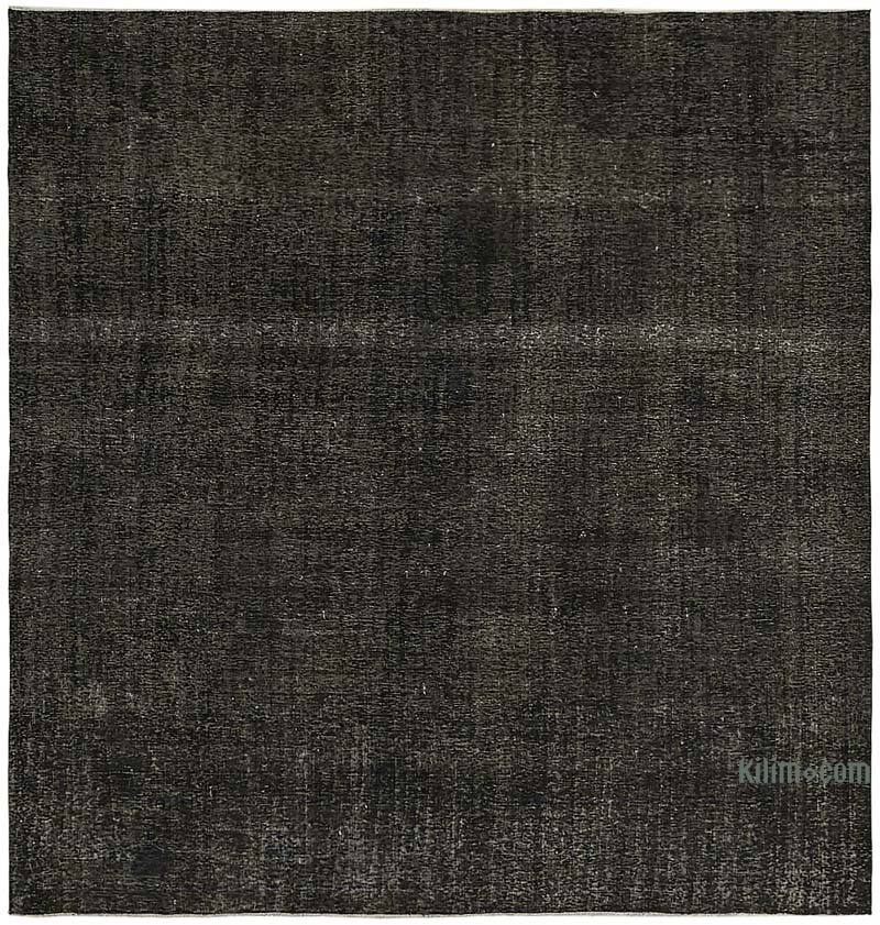 Overdyed Vintage El Dokuma Oryantal Halı - 280 cm x 290 cm - K0078478