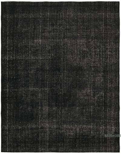 Overdyed Vintage El Dokuma Oryantal Halı - 300 cm x 373 cm