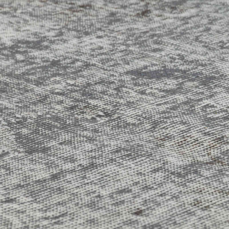 Overdyed Vintage El Dokuma Oryantal Halı - 283 cm x 378 cm - K0078483