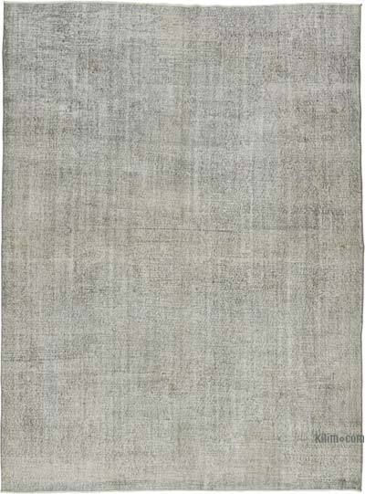 Alfombra Oriental Vintage Teñida a Mano Sobretintada - 283 cm x 378 cm