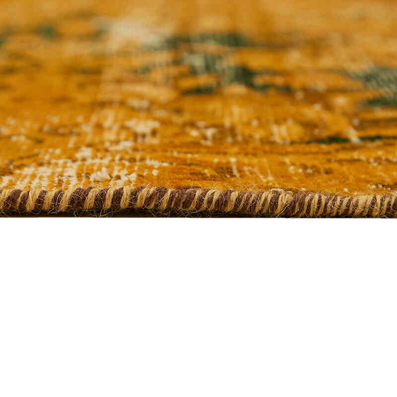 Overdyed Vintage Hand-knotted Oriental Rug - 9' 8" x 12' 9" (116" x 153") - K0078485
