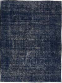Alfombra Oriental Vintage Teñida a Mano Sobretintada - 280 cm x 373 cm