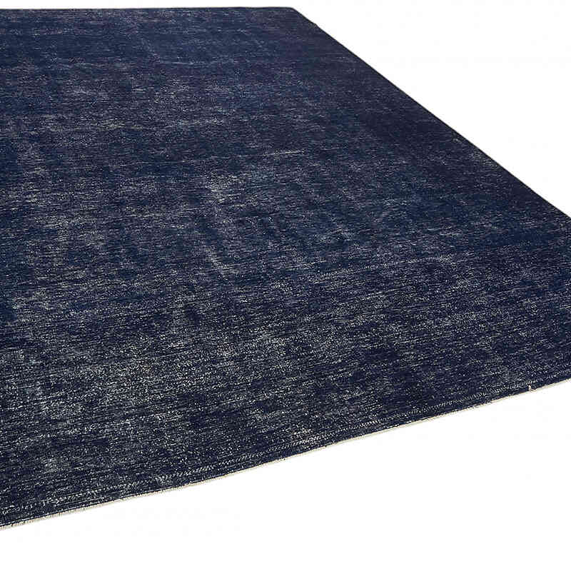 Overdyed Vintage El Dokuma Oryantal Halı - 280 cm x 373 cm - K0078489