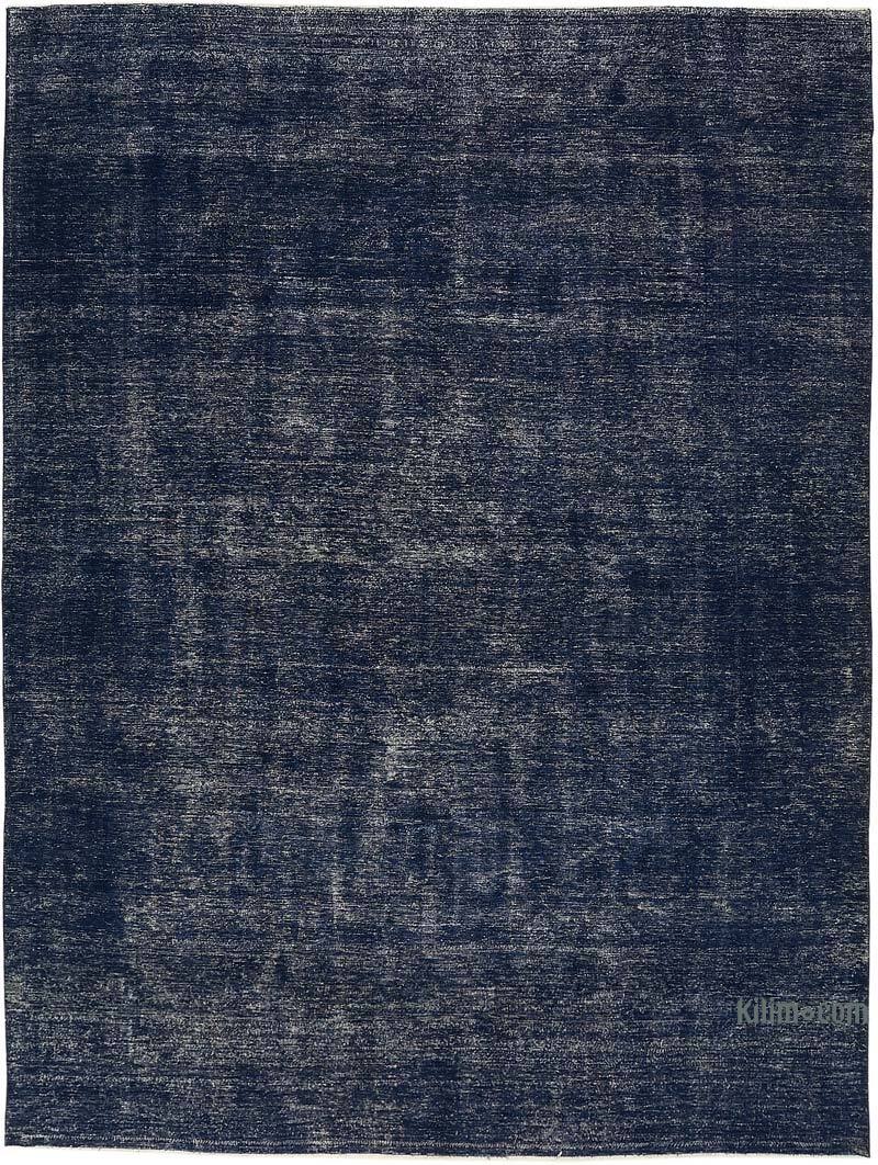 Overdyed Vintage El Dokuma Oryantal Halı - 280 cm x 373 cm - K0078489