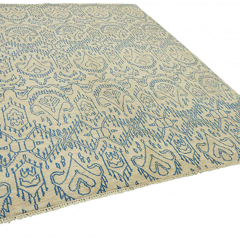 New Hand-Knotted Rug - 7' 10" x 9' 7" (94" x 115") - K0078514