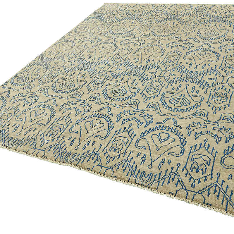New Hand-Knotted Rug - 7' 10" x 9' 7" (94" x 115") - K0078514