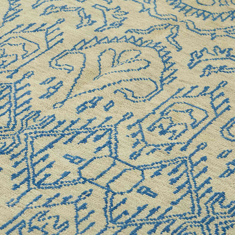 New Hand-Knotted Rug - 7' 10" x 9' 7" (94" x 115") - K0078514
