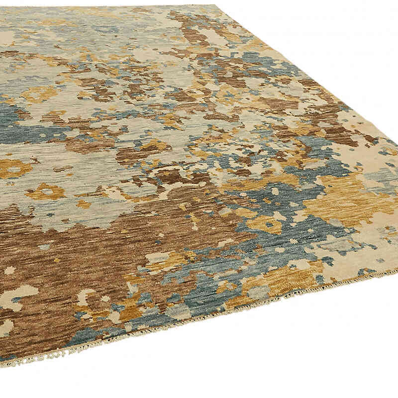 New Hand-Knotted Rug - 8' 2" x 10' 3" (98" x 123") - K0078515