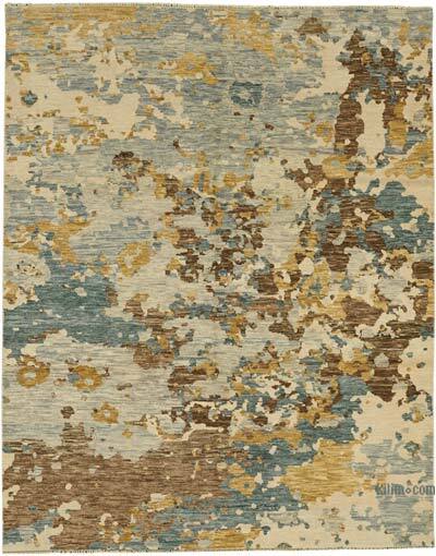 New Hand-Knotted Rug - 8' 2" x 10' 3" (98" x 123")