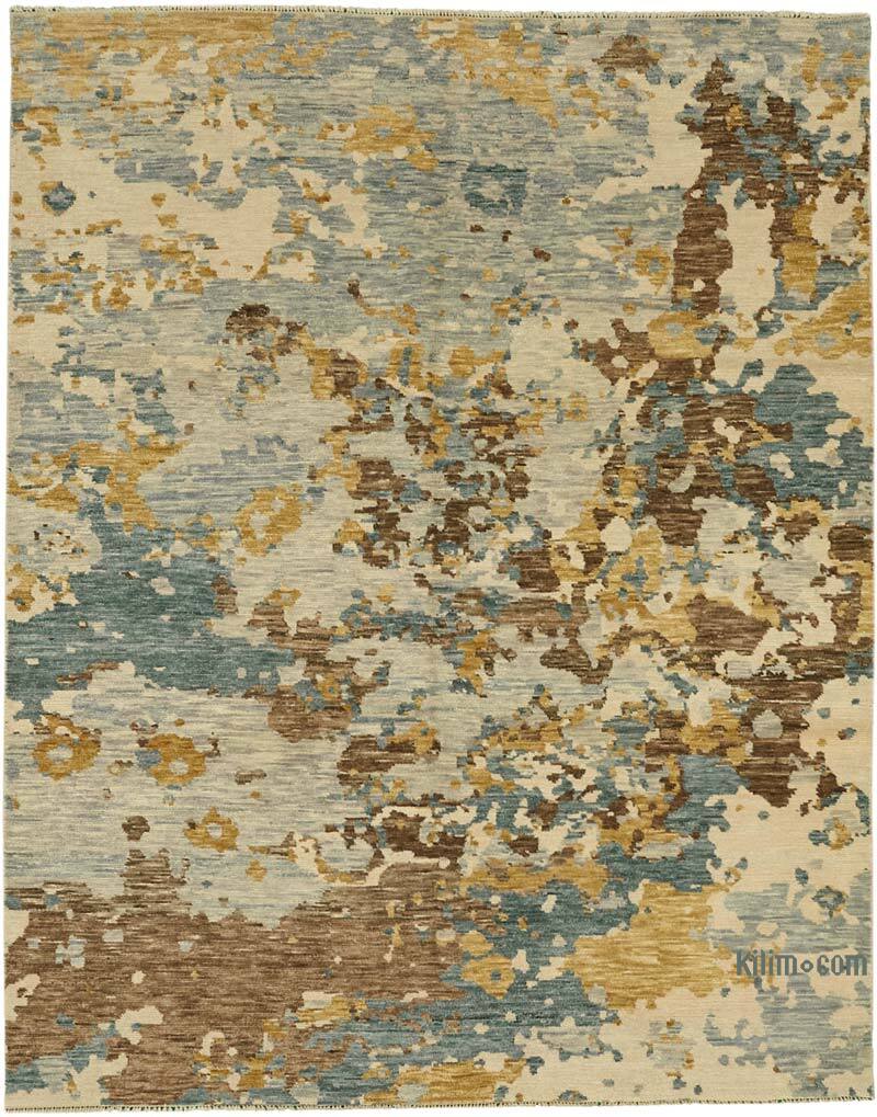 New Hand-Knotted Rug - 8' 2" x 10' 3" (98" x 123") - K0078515
