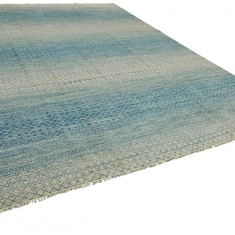 New Hand-Knotted Rug - 10' 4" x 13' 9" (124" x 165") - K0078518