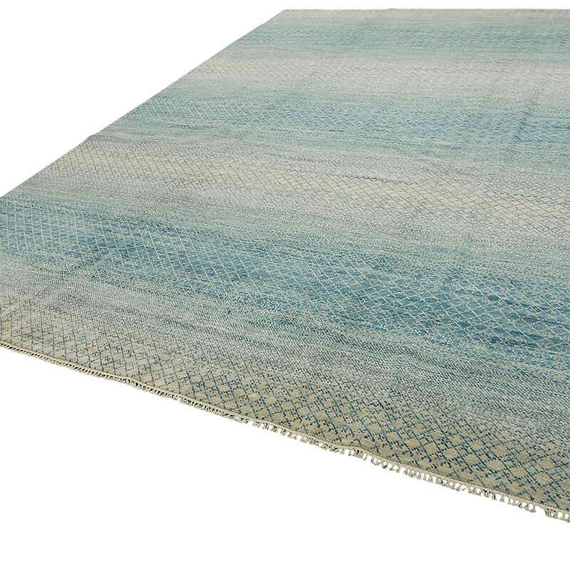 New Hand-Knotted Rug - 10' 4" x 13' 9" (124" x 165") - K0078518