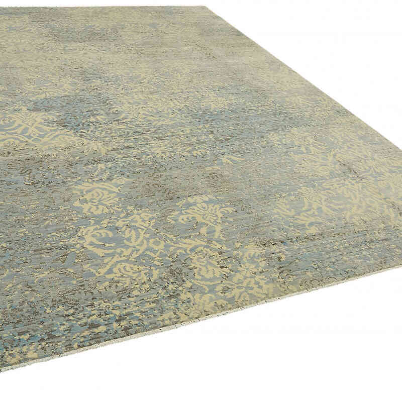 New Hand-Knotted Rug - 9' 2" x 11' 11" (110" x 143") - K0078524
