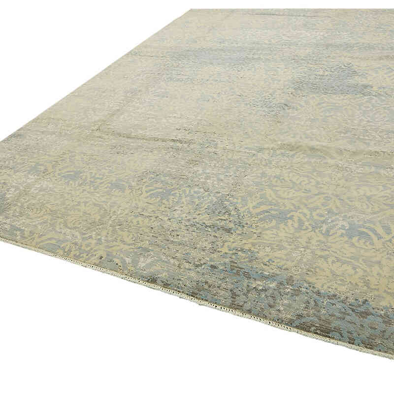 New Hand-Knotted Rug - 9' 2" x 11' 11" (110" x 143") - K0078524