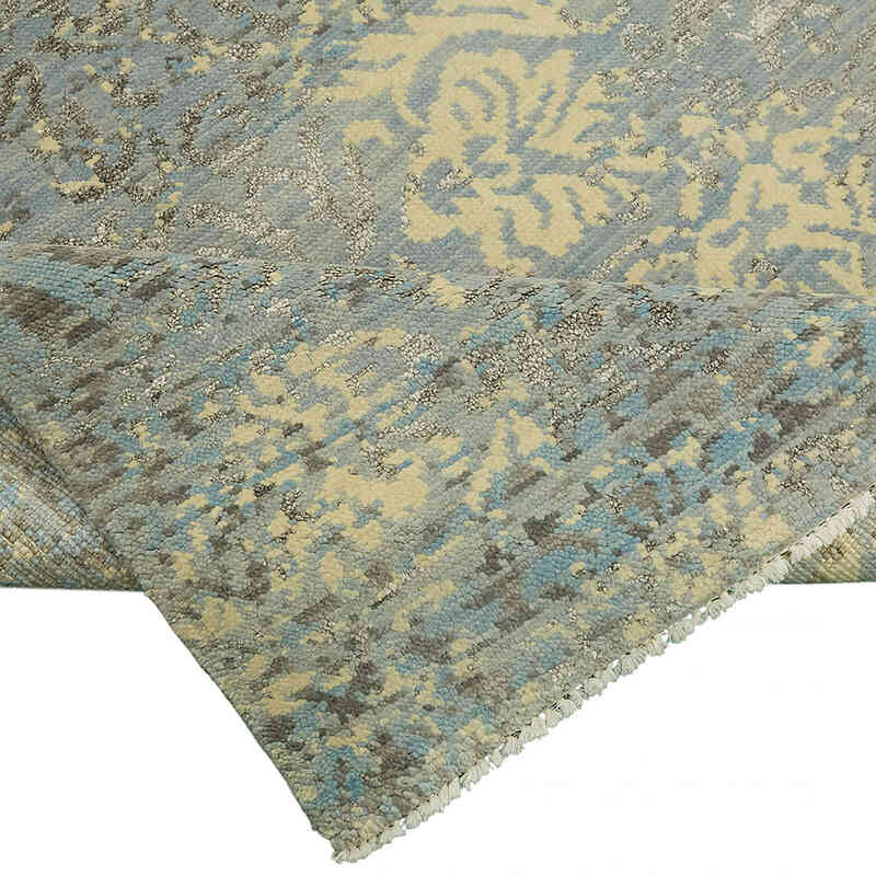 New Hand-Knotted Rug - 9' 2" x 11' 11" (110" x 143") - K0078524