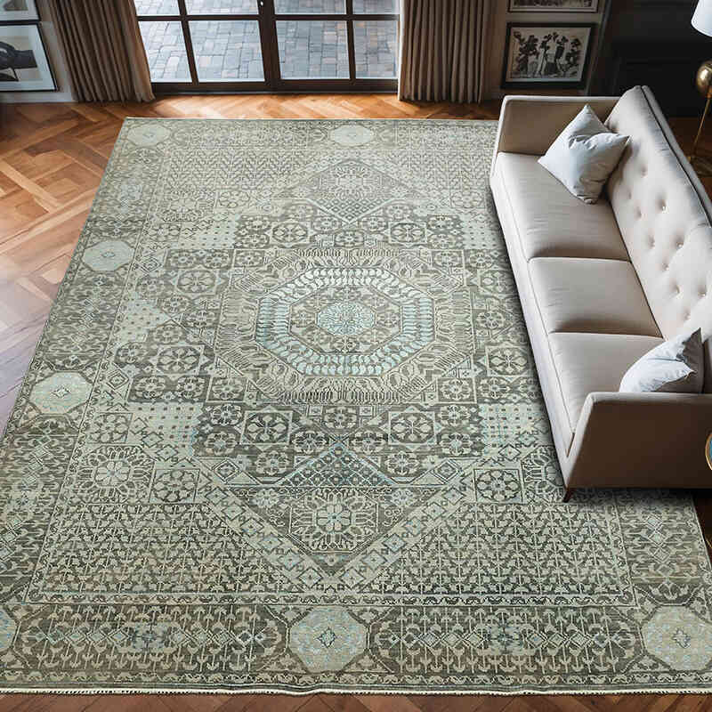 Nueva Alfombra Anudada a Mano - 278 cm x 373 cm - K0078589